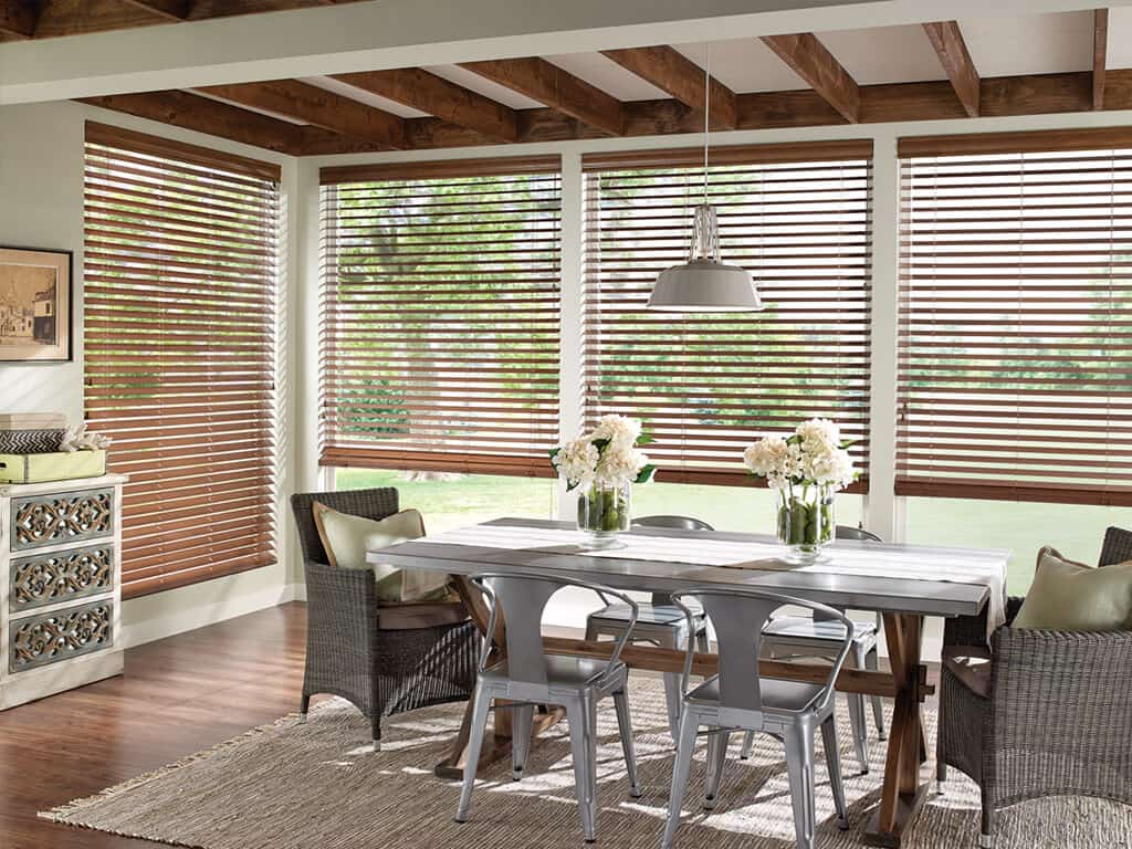 wood blinds