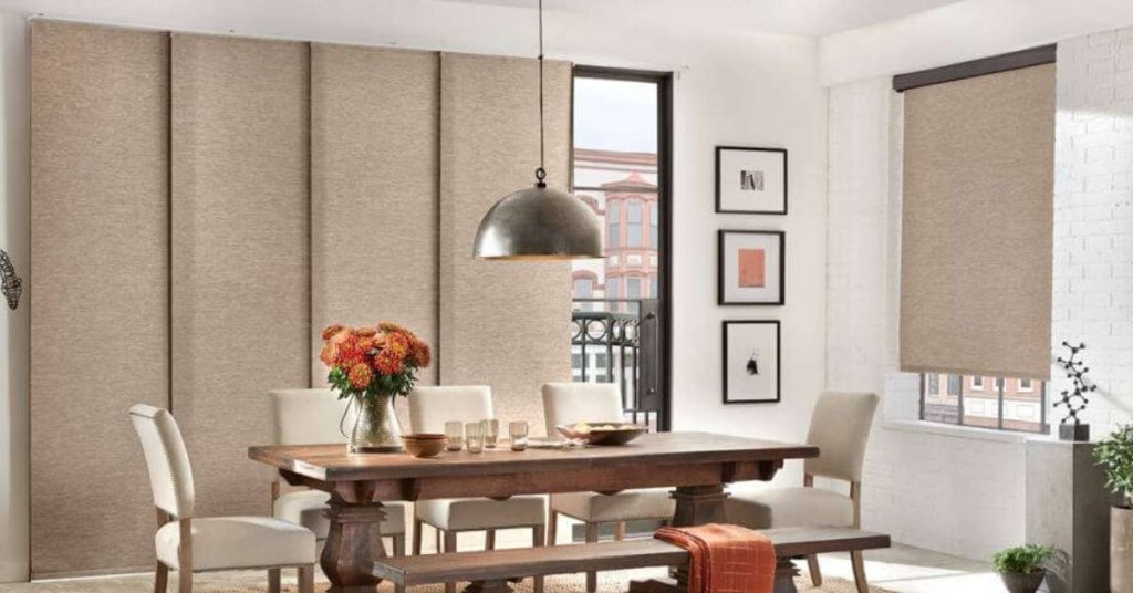 modern roller shades showcasing elegant design for interior decor